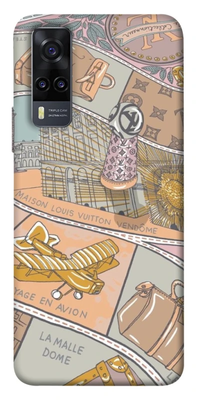 Чехол на Vivo Y31 Fashion collage ver.2 фото 1 из 1