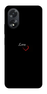Чохол на Oppo A18 Love aesthetic ver.9 фото 1 з 1