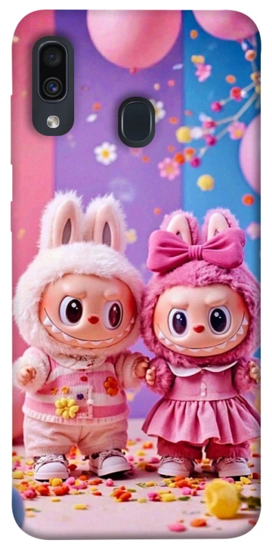 Чохол на Samsung Galaxy A20 / A30 Labubu twins ver.2 фото 1 з 1