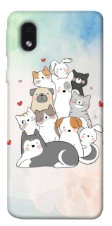 Чохол на Samsung Galaxy M01 Core / A01 Core Funny Pets ver.2 фото 1 з 1