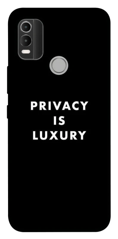 Чохол на Nokia C21 Plus Privacy is luxury фото 1 з 1