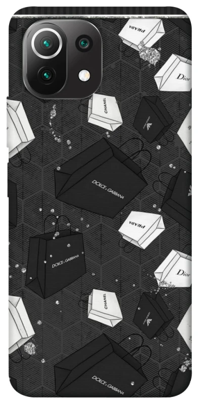 Чехол на Xiaomi Mi 11 Lite Fashion collage ver.3 фото 1 из 1