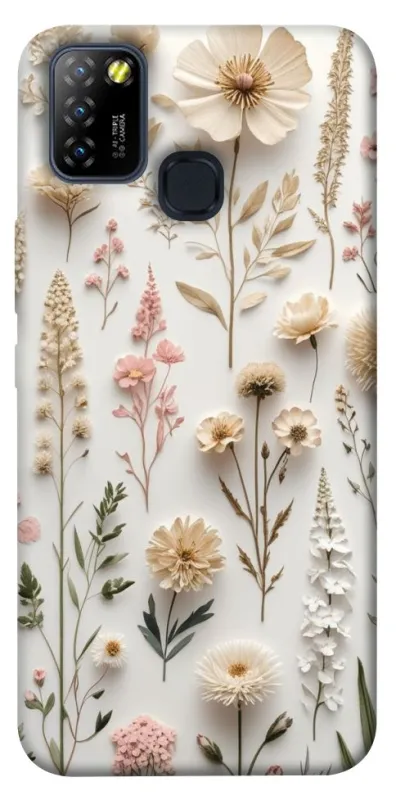 Чехол на Infinix Hot 10 Lite Floral design ver.1 фото 1 из 1