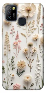 Чохол на Infinix Hot 10 Lite Floral design ver.1 фото 1 з 1