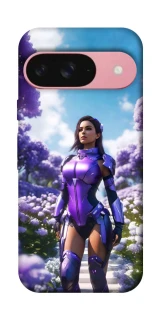 Чехол на Google Pixel 9 Cyber space girl ver.4 фото 1 из 1