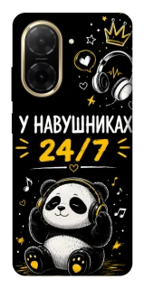 Чохол на Xiaomi Redmi A5 (Europe version) У навушниках 24/7 фото 1 з 1