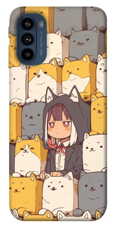 Чохол на Motorola Moto G41 Like a cat фото 1 з 1