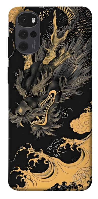 Чохол на Motorola Moto G22 gold dragon фото 1 з 1