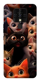 Чохол на TECNO Camon 16 SE happy cats фото 1 з 1