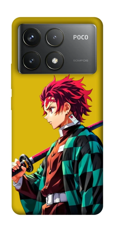 Чохол на Xiaomi Poco F6 Pro Tanjiro Kamado v2 фото 1 з 1