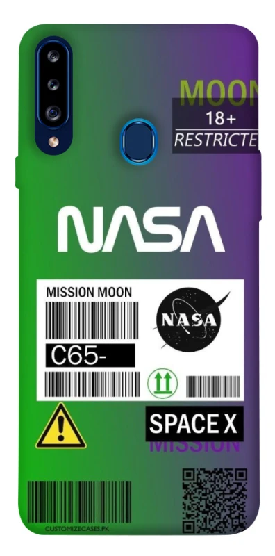 Чехол на Samsung Galaxy A20s NASA ver.2 фото 1 из 1