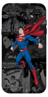 Чехол на Samsung A720 Galaxy A7 (2017) superman comics фото 1 из 1