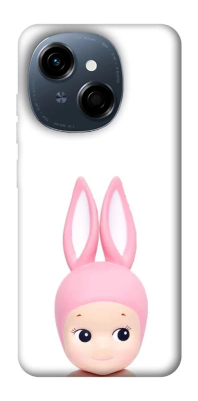 Чехол на TECNO Spark Go 1 Minimal Bunny Peek фото 1 из 1
