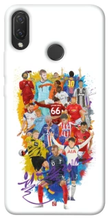 Чехол на Huawei P Smart+ (nova 3i) Football Abstract v2 фото 1 из 1