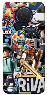 Чохол на Nokia G20 / G10 / 6.3 Roblox collage ver.1 фото 1 з 1