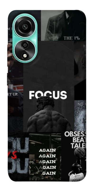 Чехол на Oppo A78 4G Focus collage фото 1 из 1