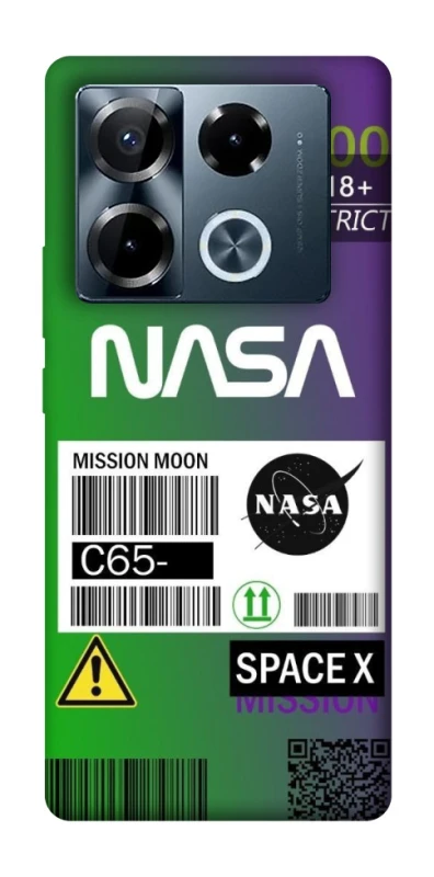Чохол на Infinix Note 40 Pro 4G NASA ver.2 фото 1 з 1
