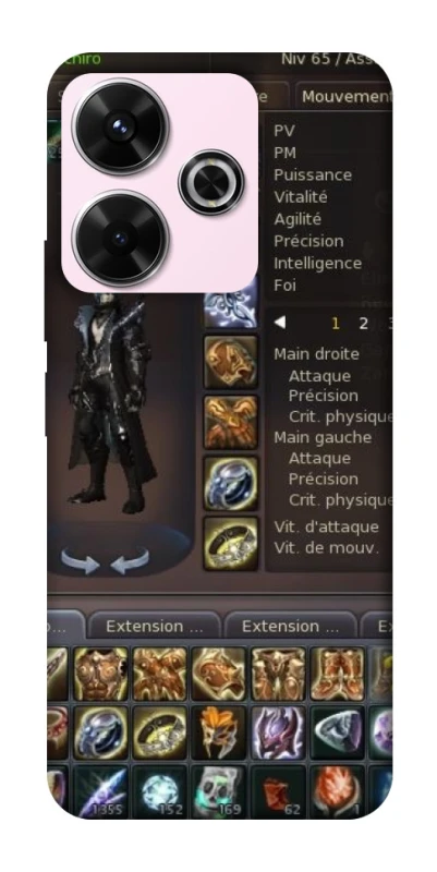 Чохол на Xiaomi Redmi 13 4G Character Menu ver.1 фото 1 з 1