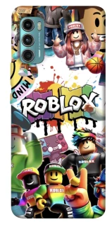 Чехол на Motorola Moto G60 Roblox Characters Collage фото 1 из 1