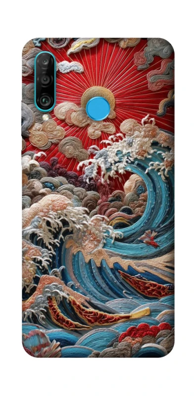 Чохол на Huawei P30 lite Japa wave ver.2 фото 1 з 1