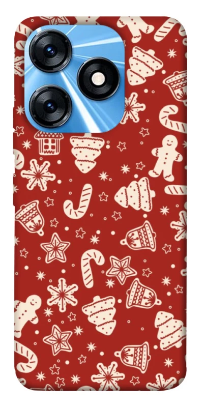 Чохол на TECNO Spark 10 Новорічний v3 фото 1 з 1