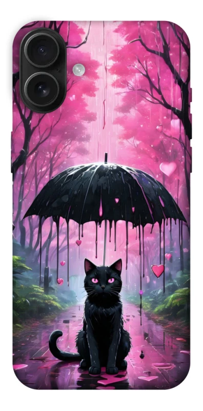 Чохол на Apple iPhone 16 Plus Black cat фото 1 з 1