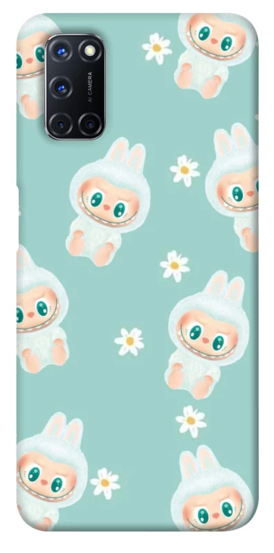 Чохол на Oppo A52 / A72 / A92 Labubu Green фото 1 з 1