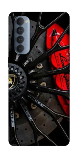 Чохол на Oppo Reno 4 Pro Wheel Lamborgini фото 1 з 1