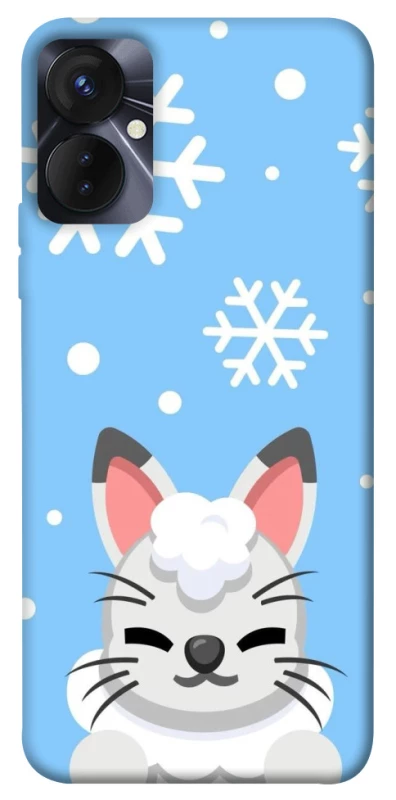 Чохол на TECNO Spark 9 Pro (KH7n) Adopt Me Snow Kitty Smile фото 1 з 1