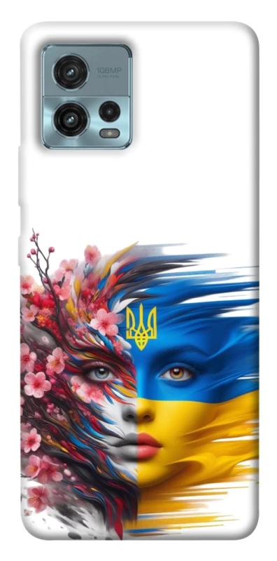 Чохол на Motorola Moto G72 Flowering Ukraine фото 1 з 1