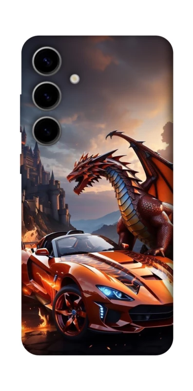 Чохол на Samsung Galaxy S25 Сar and dragon фото 1 з 1