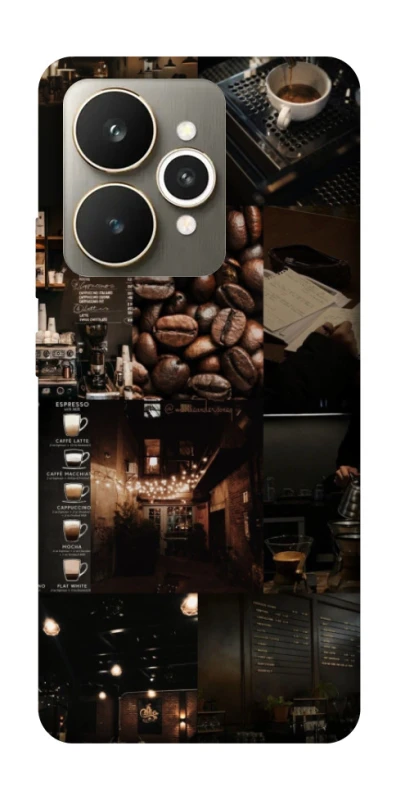 Чехол на Realme 15 Coffee collage ver.1 фото 1 из 1