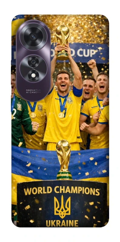 Чехол на Oppo A60 UA-Football ver.5 фото 1 из 1