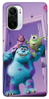 Чохол на Xiaomi Redmi K40 / K40 Pro / K40 Pro+ / Poco F3 Monsters friends фото 1 з 1