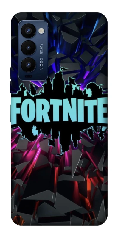 Чохол на TECNO Camon 18 Pro Fortnite logo ver.3 фото 1 з 1