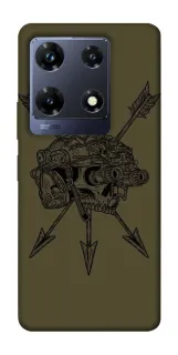 Чехол на Infinix Note 30 Pro Mil skull фото 1 из 1