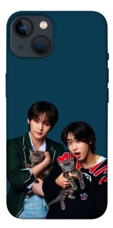Чехол на Apple iPhone 13 (6.1") Lee Know and Han - Stray Kids фото 1 из 1