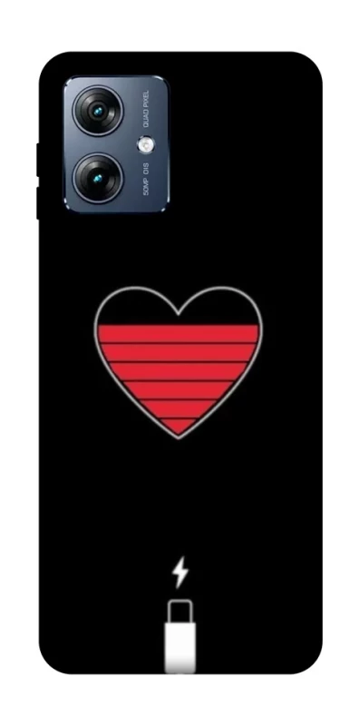 Чохол на Motorola Moto G54 Power Charge your heart фото 1 з 1