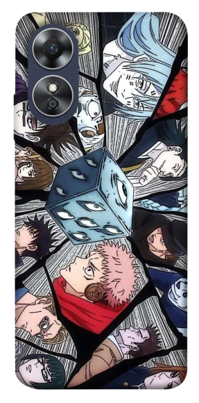 Чохол на Oppo A17 jujutsu kaisen v4 фото 1 з 1