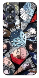 Чехол на Oppo A17 jujutsu kaisen v4 фото 1 из 1