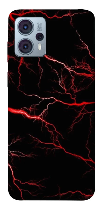 Чехол на Motorola Moto G23 Красная молния фото 1 из 1