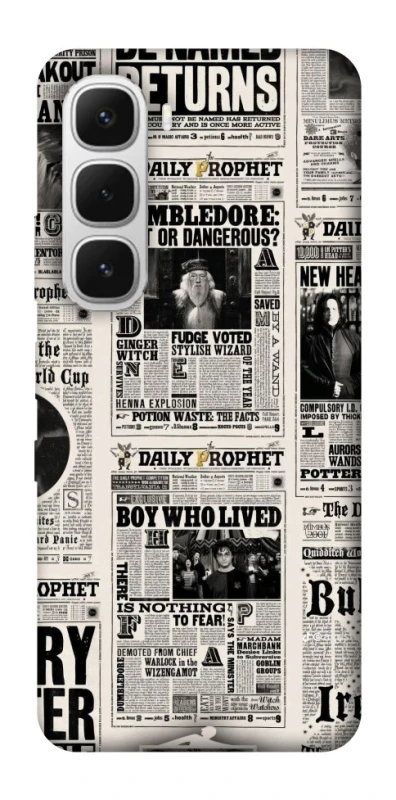 Чохол на Infinix Hot 60i Harry Potter newspaper фото 1 з 1