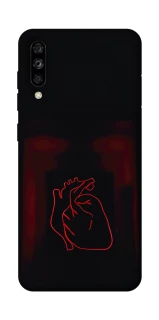 Чехол на ZTE Blade A7s (2019) Красное сердце фото 1 из 1