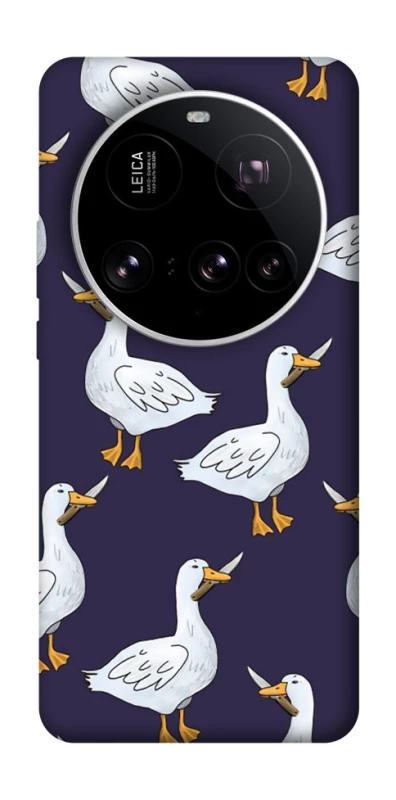 Чохол на Xiaomi 15 Ultra Гуси з претензією фото 1 з 1