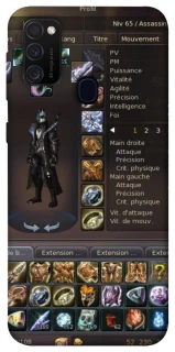 Чехол на Samsung Galaxy M21 Character Menu ver.1 фото 1 из 1