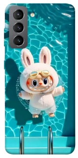 Чохол на Samsung Galaxy S21 FE Labubu in the pool ver.2 фото 1 з 1