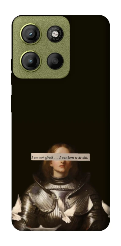 Чехол на Motorola Moto G15 4G Not afraid фото 1 из 1