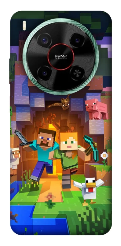 Чохол на ZTE Nubia V70 Max Minecraft game фото 1 з 1