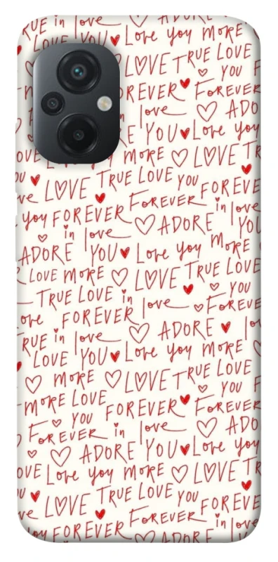 Чохол на Xiaomi Poco M5 Love aesthetic ver.4 фото 1 з 1