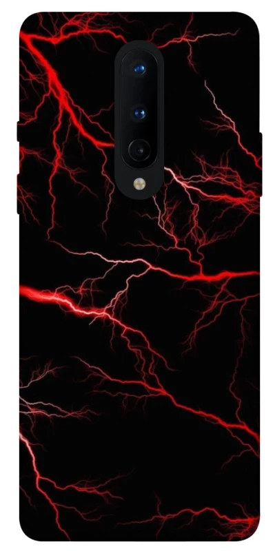 Чехол на OnePlus 8 Красная молния фото 1 из 1